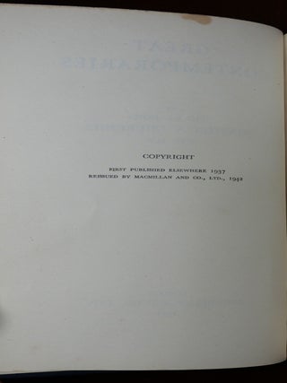 Great Contemporaries