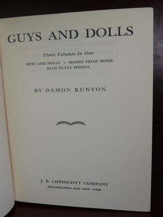 Guys and Dolls