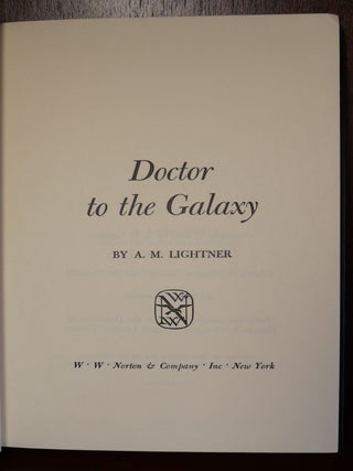 Doctor to the Galaxy