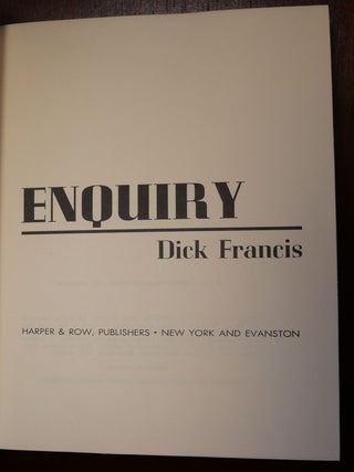 Enquiry