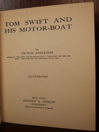 Tom Swift and His Motor Boat
