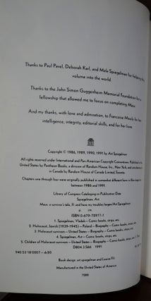 Manus: A Survivor's Tale Vol I & II