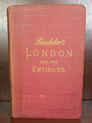 Item #4127 London and it's Environs. K. Baedeker
