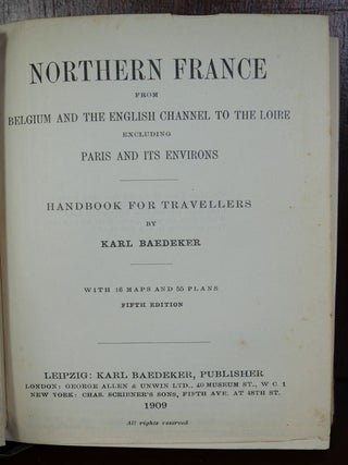 Northern France Handbook for Travelers