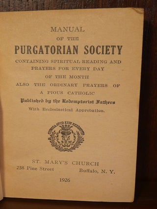 Manual of the Purgatorian Society