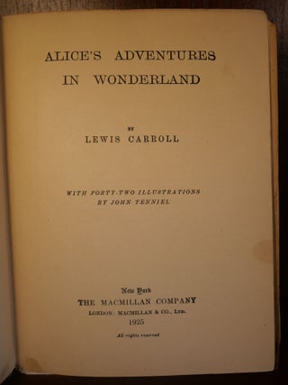 Alice's Adventure in Wonderland and Through the Looking Glass