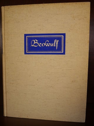 Item #4245 Beowulf. William Ellery Leonard