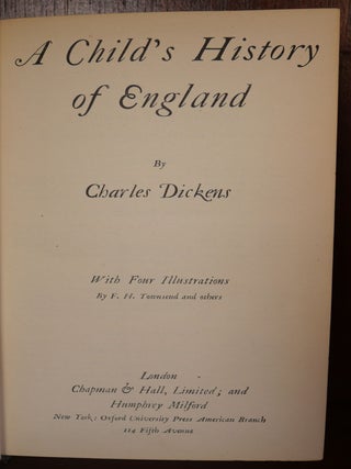 A Child's History of England