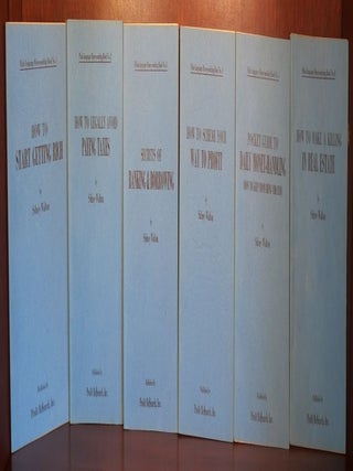 Item #4259 Financial Advice in Six Volumes. Sidney Walton
