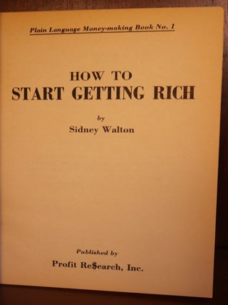 Financial Advice in Six Volumes