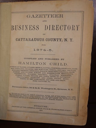 Gazetteer Business Directory of Cattaraugus County