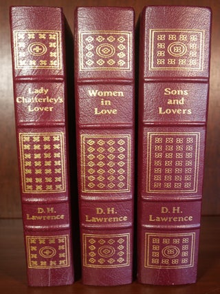 Item #4297 The Works of D. H. Lawrence in 3 Volumes. D. H. Lawrence