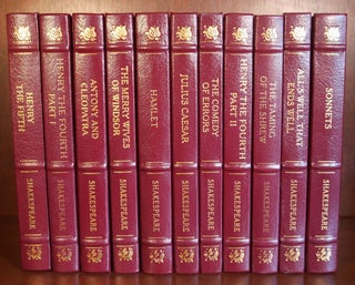 Item #4298 Works of William Shakespeare in 11 Volumes; Hamlet. William Shakespeare