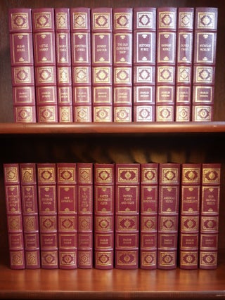 Item #4301 Complete Works of Charles Dickens: Oliver Twist, A Christmas Carol, David Copperfield;...