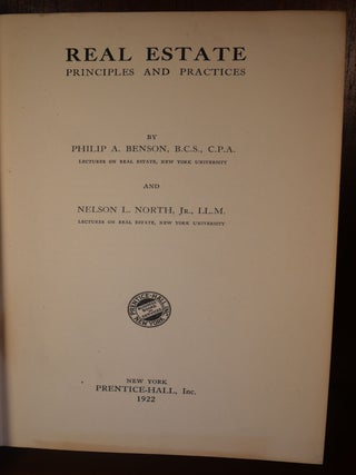 Real Estate Principles and Practices