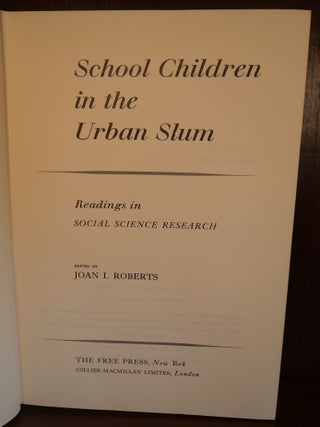 School Children in the Urban Slum