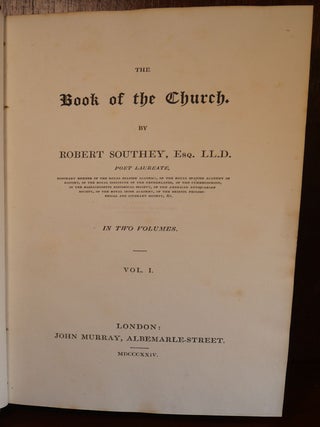 The Book of The Church Vol. I only