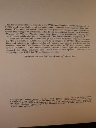 The Poems of W. B. Yeats