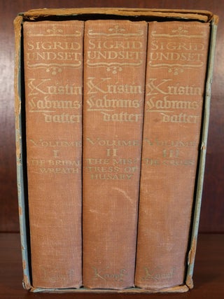 Kristin Lavransdatter in 2 Volumes