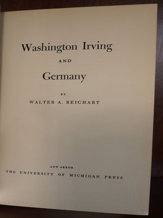Washington Irving and Germany