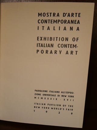Exhibition of Italian Contemporary Art