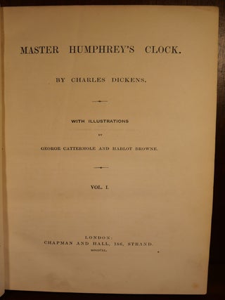 Master Humphrey's Clock 3 Volumes