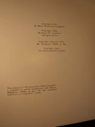 The Courtship of Miles Standish