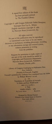 Foucault's Pendulum