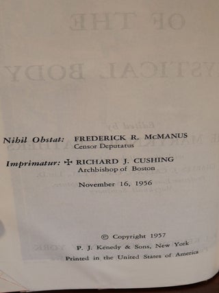 Daily Missal of the Mystical Body