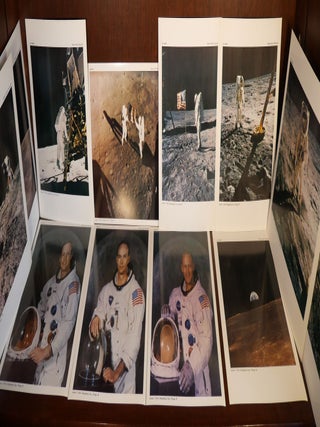 Item #4587 12 NASA Moon Landing Photos Apollo 11. Neil Armstrong Buzz Aldrin