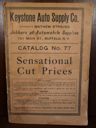 Item #4607 Jobbers of Automobile Supplies. Keystone Auto Supply Co
