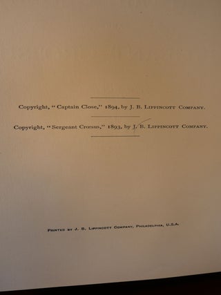 Captain Close and Sergeant Croesus
