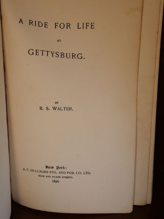 A Ride For Life At Gettysburg