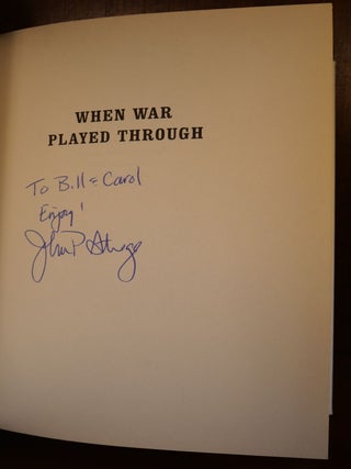 When War Played Through Golf During World War II SIGNED