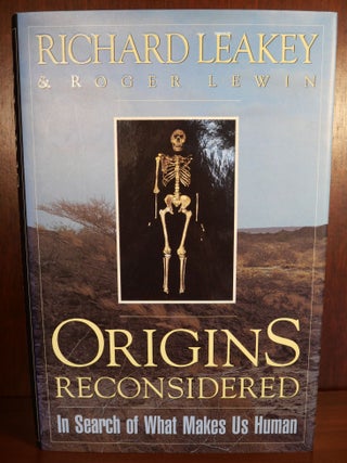 Item #4628 Origins Reconsidered SIGNED. Richard Leakey, Roger Lewin