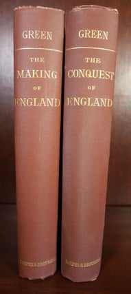 Item #4698 The Making of England & The Conquest of England 2 Vol. John Richard Green
