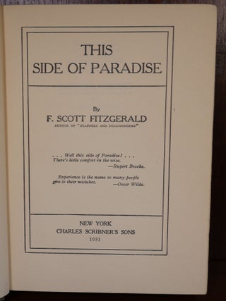 This Side of Paradise