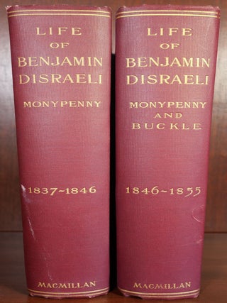 Item #4724 The Life of Benjamin Disraeli Vol 2 & 3. William Flavelle Monypenny