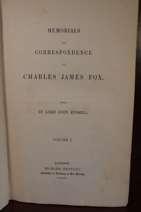 Memorials and Correspondence 2 Volumes
