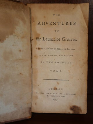 The Adventures of Sir Launcelot Greaves Vol I Only