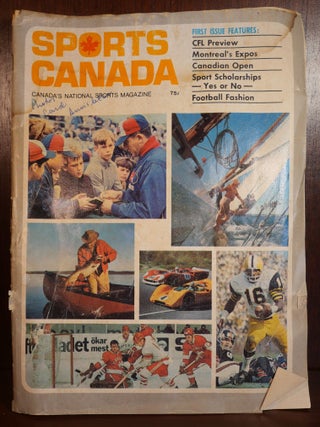 Item #4763 Sports Canada Vol I No. I. Canada's National Sports Magazine