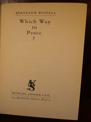 Which Way to Peace?