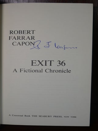 Exit 36 SIGNED