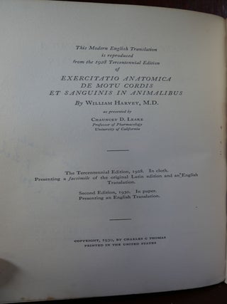 Anatomical Studies on The Motion of The Heart and Blood SIGNED