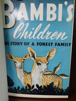 Bambi's Children The Story of a Forest Family