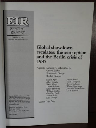Global Showdown Escalates The Zero Option and The Berlin Crisis of 1987
