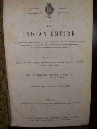 The Indian Empire in Two Volumes