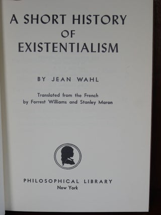 A Short History Existentialism