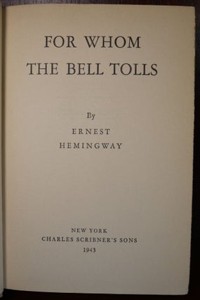 For Whom the Bell Tolls