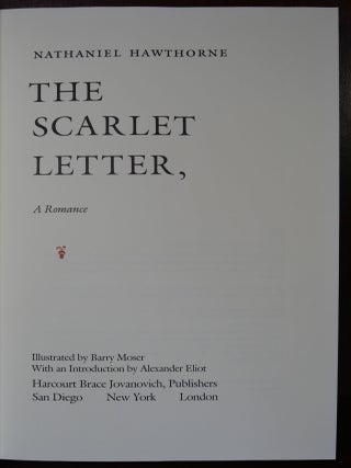 The Scarlet Letter a Romance